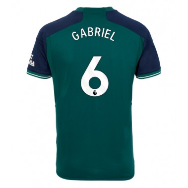 Arsenal Gabriel Magalhaes #6 Koszulka Trzecia 2023-24 Krótki Rękaw