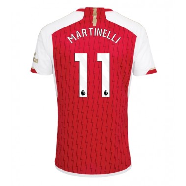Arsenal Gabriel Martinelli #11 Koszulka Podstawowa 2023-24 Krótki Rękaw