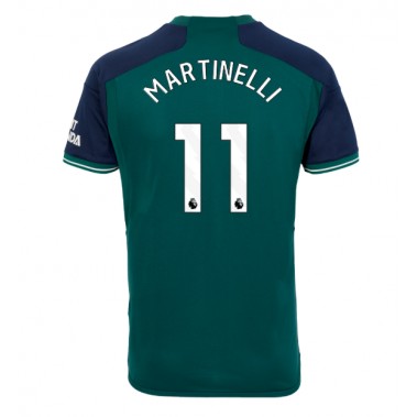 Arsenal Gabriel Martinelli #11 Koszulka Trzecia 2023-24 Krótki Rękaw