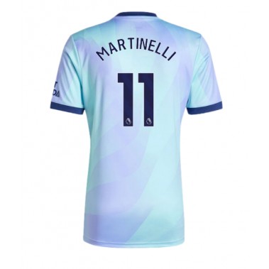 Arsenal Gabriel Martinelli #11 Koszulka Trzecia 2024-25 Krótki Rękaw