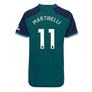 Arsenal Gabriel Martinelli #11 Koszulka Trzecia damskie 2023-24 Krótki Rękaw