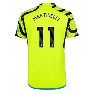 Arsenal Gabriel Martinelli #11 Koszulka Wyjazdowa 2023-24 Krótki Rękaw
