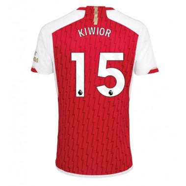 Arsenal Jakub Kiwior #15 Koszulka Podstawowa 2023-24 Krótki Rękaw