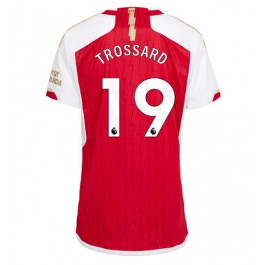 Arsenal Leandro Trossard #19 Koszulka Podstawowa damskie 2023-24 Krótki Rękaw