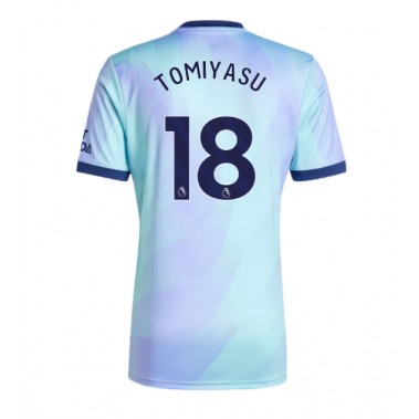 Arsenal Takehiro Tomiyasu #18 Koszulka Trzecia 2024-25 Krótki Rękaw