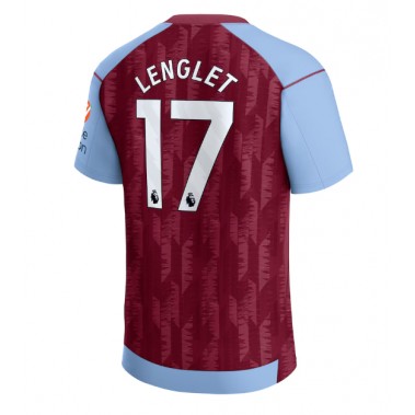 Aston Villa Clement Lenglet #17 Koszulka Podstawowa 2023-24 Krótki Rękaw