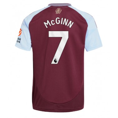 Aston Villa John McGinn #7 Koszulka Podstawowa 2024-25 Krótki Rękaw