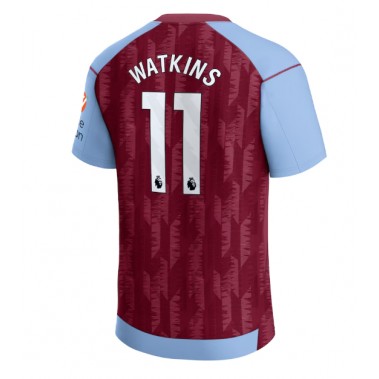 Aston Villa Ollie Watkins #11 Koszulka Podstawowa 2023-24 Krótki Rękaw