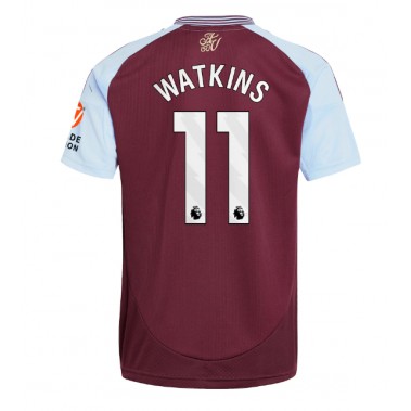 Aston Villa Ollie Watkins #11 Koszulka Podstawowa 2024-25 Krótki Rękaw