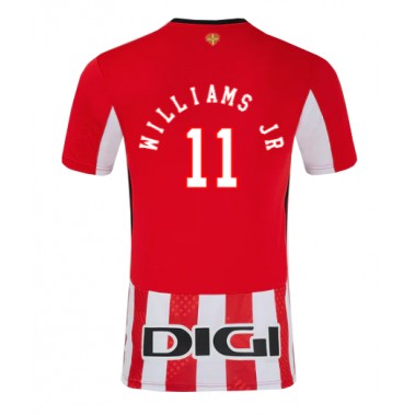 Athletic Bilbao Nico Williams #11 Koszulka Podstawowa 2024-25 Krótki Rękaw