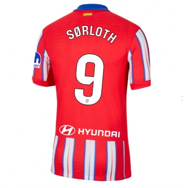 Atletico Madrid Alexander Sorloth #9 Koszulka Podstawowa 2024-25 Krótki Rękaw