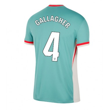 Atletico Madrid Conor Gallagher #4 Koszulka Wyjazdowa 2024-25 Krótki Rękaw