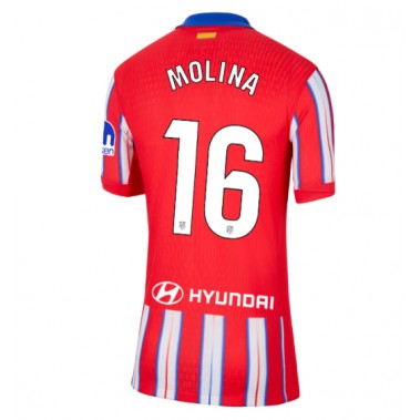 Atletico Madrid Nahuel Molina #16 Koszulka Podstawowa damskie 2024-25 Krótki Rękaw