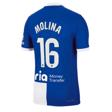 Atletico Madrid Nahuel Molina #16 Koszulka Wyjazdowa 2023-24 Krótki Rękaw