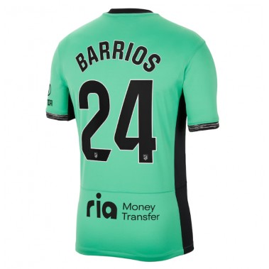 Atletico Madrid Pablo Barrios #24 Koszulka Trzecia 2023-24 Krótki Rękaw