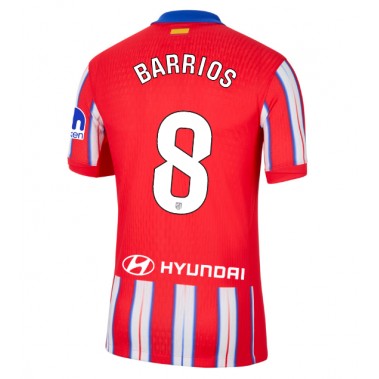 Atletico Madrid Pablo Barrios #8 Koszulka Podstawowa 2024-25 Krótki Rękaw