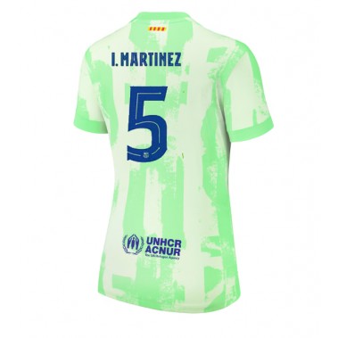 Barcelona Inigo Martinez #5 Koszulka Trzecia damskie 2024-25 Krótki Rękaw