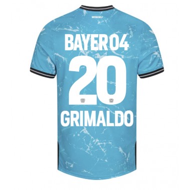 Bayer Leverkusen Alejandro Grimaldo #20 Koszulka Trzecia 2023-24 Krótki Rękaw