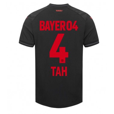 Bayer Leverkusen Jonathan Tah #4 Koszulka Podstawowa 2023-24 Krótki Rękaw