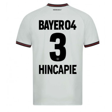 Bayer Leverkusen Piero Hincapie #3 Koszulka Wyjazdowa 2023-24 Krótki Rękaw