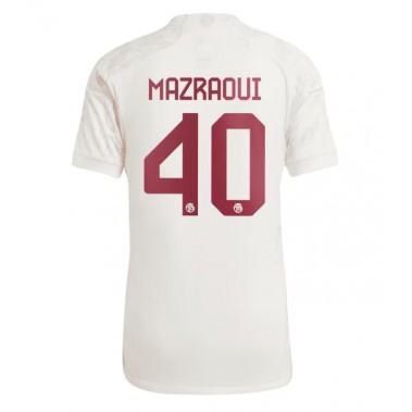 Bayern Munich Noussair Mazraoui #40 Koszulka Trzecia 2023-24 Krótki Rękaw