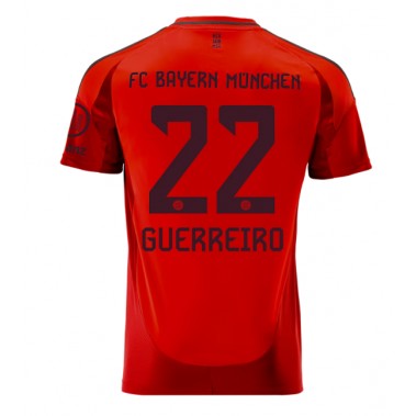 Bayern Munich Raphael Guerreiro #22 Koszulka Podstawowa 2024-25 Krótki Rękaw