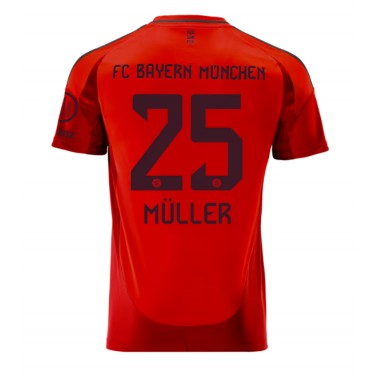 Bayern Munich Thomas Muller #25 Koszulka Podstawowa 2024-25 Krótki Rękaw