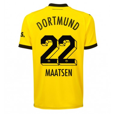 Borussia Dortmund Ian Maatsen #22 Koszulka Podstawowa 2023-24 Krótki Rękaw