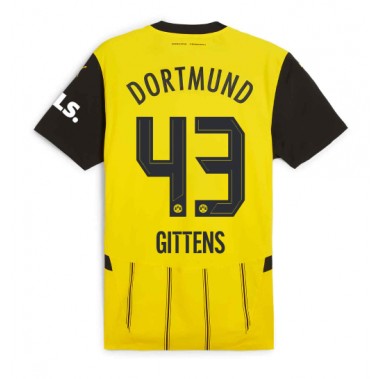 Borussia Dortmund Jamie Bynoe-Gittens #43 Koszulka Podstawowa 2024-25 Krótki Rękaw