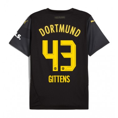 Borussia Dortmund Jamie Bynoe-Gittens #43 Koszulka Wyjazdowa 2024-25 Krótki Rękaw