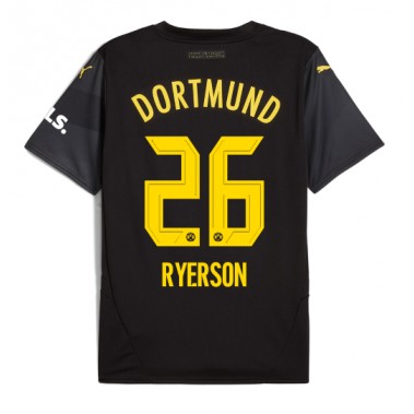 Borussia Dortmund Julian Ryerson #26 Koszulka Wyjazdowa 2024-25 Krótki Rękaw