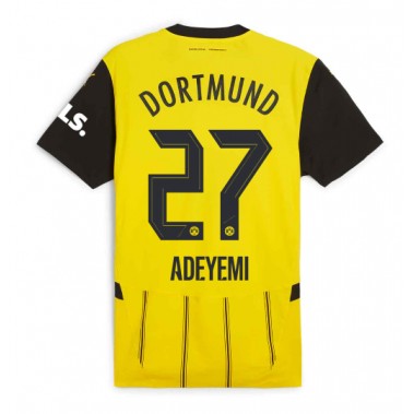 Borussia Dortmund Karim Adeyemi #27 Koszulka Podstawowa 2024-25 Krótki Rękaw