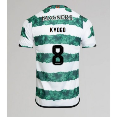 Celtic Kyogo Furuhashi #8 Koszulka Podstawowa 2023-24 Krótki Rękaw