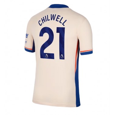 Chelsea Ben Chilwell #21 Koszulka Wyjazdowa 2024-25 Krótki Rękaw