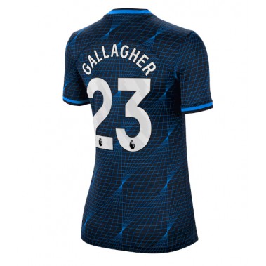 Chelsea Conor Gallagher #23 Koszulka Wyjazdowa damskie 2023-24 Krótki Rękaw