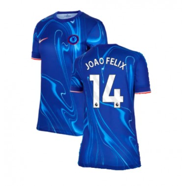 Chelsea Joao Felix #14 Koszulka Podstawowa damskie 2024-25 Krótki Rękaw