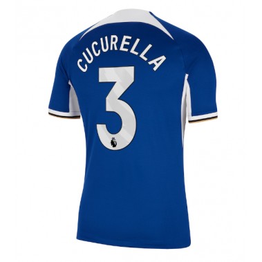 Chelsea Marc Cucurella #3 Koszulka Podstawowa 2023-24 Krótki Rękaw
