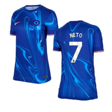 Chelsea Pedro Neto #7 Koszulka Podstawowa damskie 2024-25 Krótki Rękaw