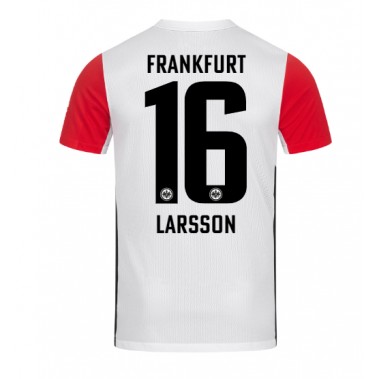 Eintracht Frankfurt Hugo Larsson #16 Koszulka Podstawowa 2024-25 Krótki Rękaw