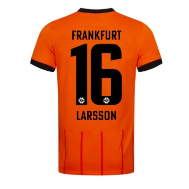 Eintracht Frankfurt Hugo Larsson #16 Koszulka Trzecia 2024-25 Krótki Rękaw