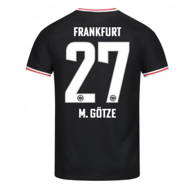 Eintracht Frankfurt Mario Gotze #27 Koszulka Wyjazdowa 2023-24 Krótki Rękaw