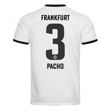 Eintracht Frankfurt Willian Pacho #3 Koszulka Trzecia 2023-24 Krótki Rękaw