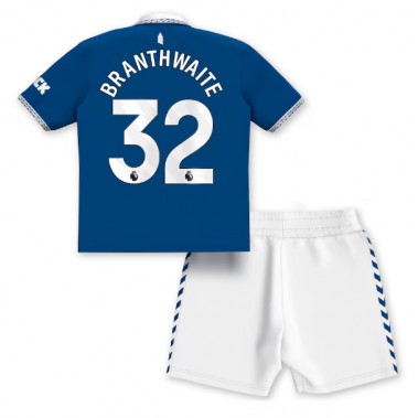 Everton Jarrad Branthwaite #32 Koszulka Podstawowa dzieci 2023-24 Krótki Rękaw (+ krótkie spodenki)