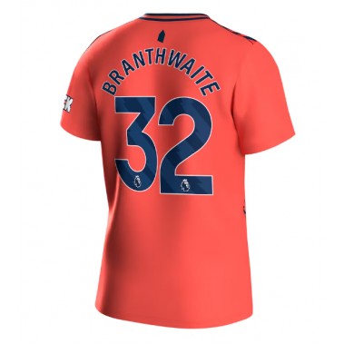 Everton Jarrad Branthwaite #32 Koszulka Wyjazdowa 2023-24 Krótki Rękaw