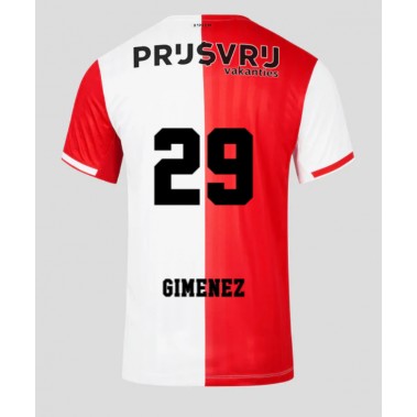 Feyenoord Santiago Gimenez #29 Koszulka Podstawowa 2023-24 Krótki Rękaw