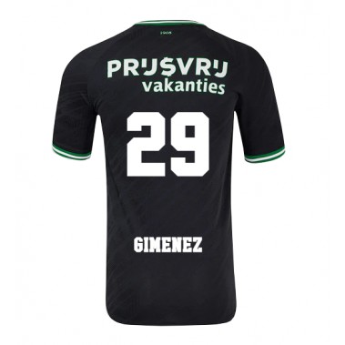 Feyenoord Santiago Gimenez #29 Koszulka Wyjazdowa 2024-25 Krótki Rękaw