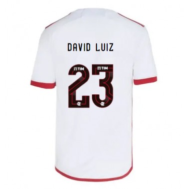 Flamengo David Luiz #23 Koszulka Wyjazdowa 2024-25 Krótki Rękaw