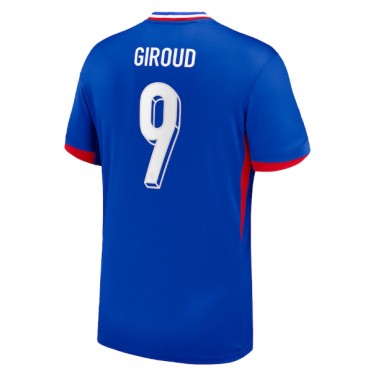 Francja Olivier Giroud #9 Koszulka Podstawowa ME 2024 Krótki Rękaw