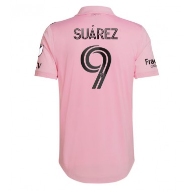 Inter Miami Luis Suarez #9 Koszulka Podstawowa damskie 2023-24 Krótki Rękaw