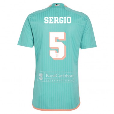 Inter Miami Sergio Busquets #5 Koszulka Trzecia 2024-25 Krótki Rękaw